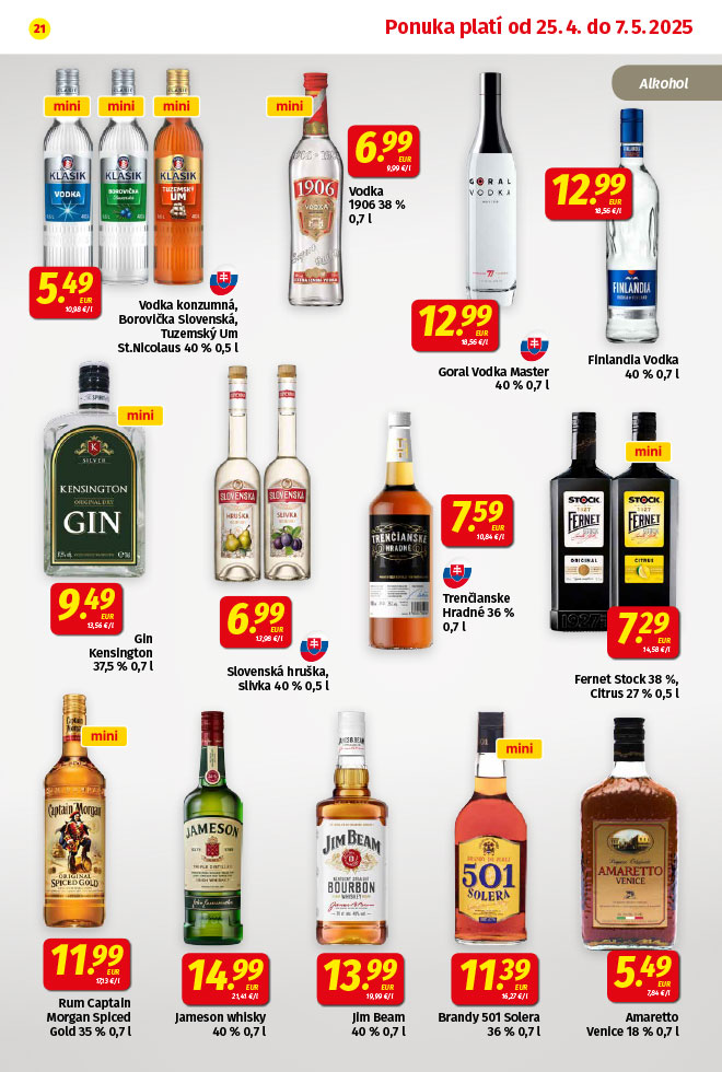 Potraviny KORUNA - aktuálny akciový leták - strana 21