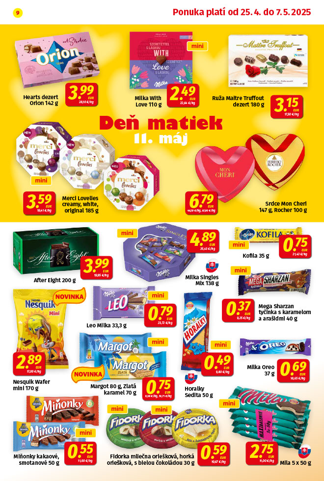 Potraviny KORUNA - aktuálny akciový leták - strana 9