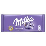 Čokoláda Milka Mliečna - Alpenmilch 100g