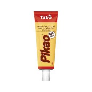 Tatra Pikao sladené zahustené mlieko kakaové s prídavkom sacharózy 75 g/tuba