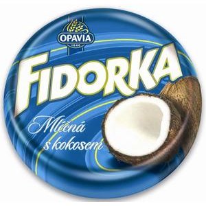 Fidorka "modrá" - oblátka s Kokosovou náplňou v Mliečnej čokoláde 30 g