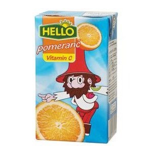 Hello Pomaranc - napoj s vitaminom C 250 ml/TP