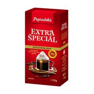 Popradska kava mleta vakuova Extra special 125g
