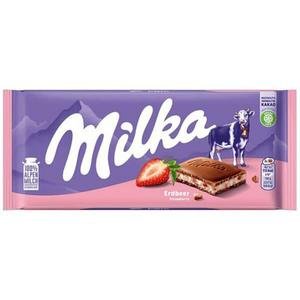 Čokoláda Milka Strawberry/Yoghurt (jahodovo-jogurtová) 100g