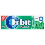 Žuvačka Orbit Spearmint - s mätovou príchuťou bez cukru 14g (10 dražé)