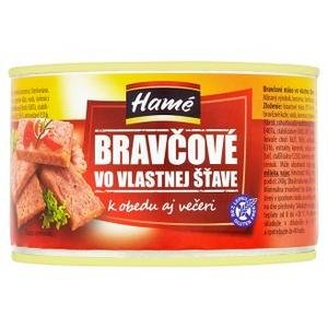 Bravčové vo vlastnej šťave Hamé 400g