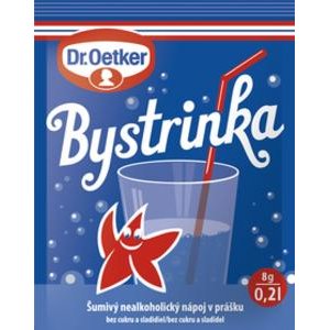 Bystrinka šumivý nápoj v prášku Dr.Oetker 8 g
