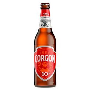 Pivo Corgoň 10% svetlé 0,5l/vratná fľaša