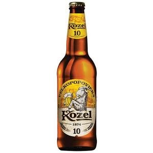 Velkopopovický Kozel 10° - pivo výčapné svetlé 0,5 l / vratná fľaša