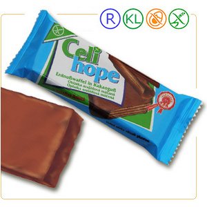 Celi Hope oblátka s Arašídovou náplňou celomáčaná 35g
