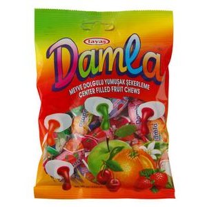 Damla ovocné karamelky 100g