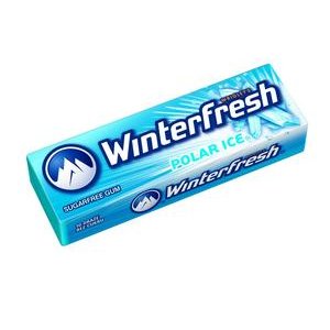 Žuvačka Winterfresh Polar Ice 14g