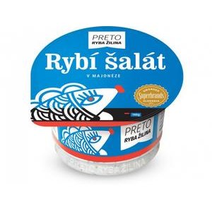 Rybí šalát v majonéze Preto (Ryba Žilina) 140 g