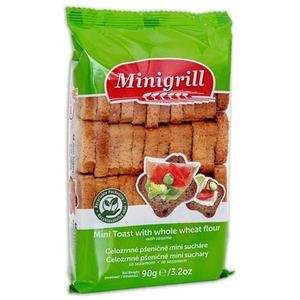 Sucháre Celozrnné Minigrill 90 g