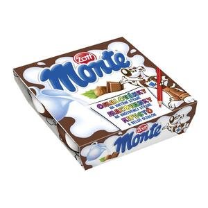 Zott Monte - Mliečny dezert čokoládový s lieskovými orieškami 4 x 55g