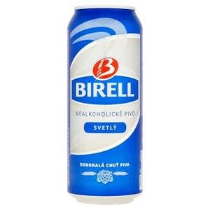 Birell - svetle nealkoholicke pivo 0,5 l / plech