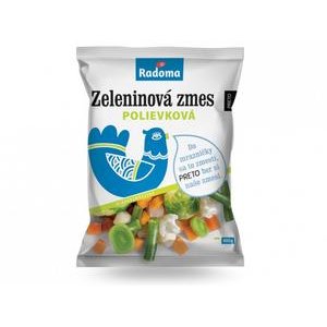 Mrazená zeleninová zmes Polievková 400g Radoma