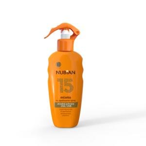 Nubian - mlieko na opalovanie s OF 15 200ml