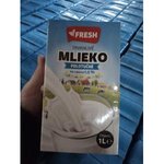 Trvanlivé mlieko polotučné "FRESH" 1,5% 1l