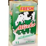 Trvanlivé mlieko nízkotučné "FRESH" 0,5% 1l