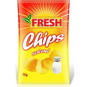 Zemiakové chipsy solené "FRESH" 75g