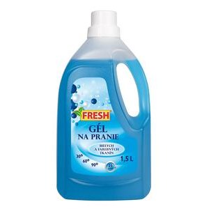 Prací gél "FRESH" na pranie bielych a farebných tkanín 1,5l
