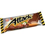 Attack oblatka s lieskoorieskovou naplnou macana v cokolade 30g