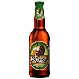 Velkopopovický Kozel 11% - pivo výčapný ležiak svetlý 0,5 l / vratná fľaša