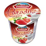 Zvolenský jogurt Paradiss Jahoda - živý, strednotučný150g