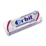 Žuvačka Orbitt Professional dražé White 14g (10 dražé)