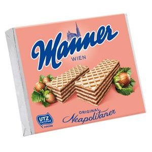 Manner oblátky plnené Lieskovcovou náplňou 75 g