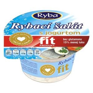 Rybací šalát FIT s jogurtom 140g