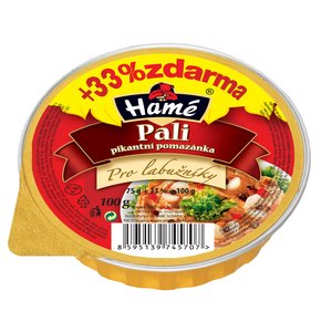 Pali nátierka z bravčového mäsa Hamé 75g+33%