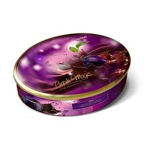 Magnat Purple Magic-slívky v čokoláde v plechovej dóze 150g