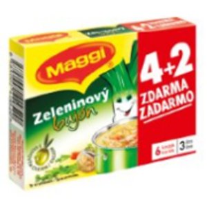 Bujon Maggi Zeleninovy 3l/60g - 4+2zadarmo