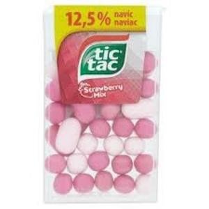 Tic Tac Strawberry Mix 18g - s jahodovou prichutou