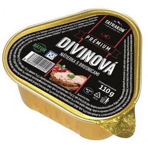 Divinová nátierka s brusnicami Tatrakon Prémium 110g