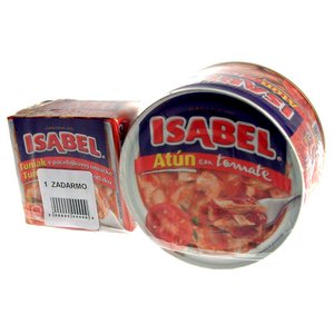 Tuniak v paradajkovej omáčke Isabel 400g + 80g zadarmo