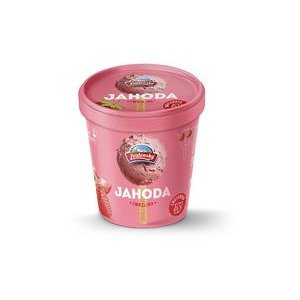 Zvolenská smotanová zmrzlina 420ml/jahoda