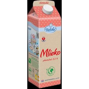 Mlieko cerstve Babicka 3,5% 1l