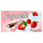 Yogurette - mliečna čokoláda s náplňou s jahodovo-jogurtovou príchuťou 8x12,5g