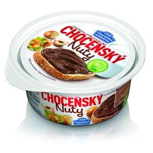 Choceňské Nuty - smotanová nátierka s čokoládou a orieškami 150g