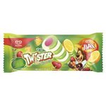 Twister green 80g - trojfarebný ovocný mrazený krém