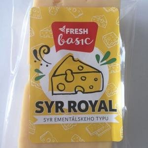 Fresh Royal syr 45% - syr ementalskeho typu 200g