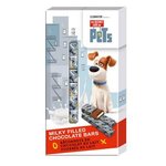 Secret Life of Pets - tyčinky z mliečnej čokolády s mliečnou náplňou 8x12,5g=100g