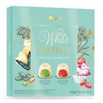 Dezert VerganiI White Passion pralinky pistáciové a jahodové v bielej čokoláde 215g