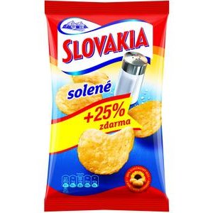 Slovakia Chips solené 75g + 25%