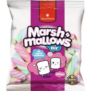 Marshmallows Millennium - penové cukríky 225g