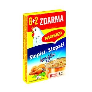 Bujón Maggi Slepačí 3l/60g 6+2 kocky zadarmo