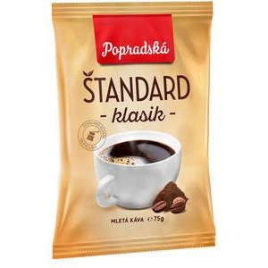 Káva Poprad Štandard Klasik mletá 75g